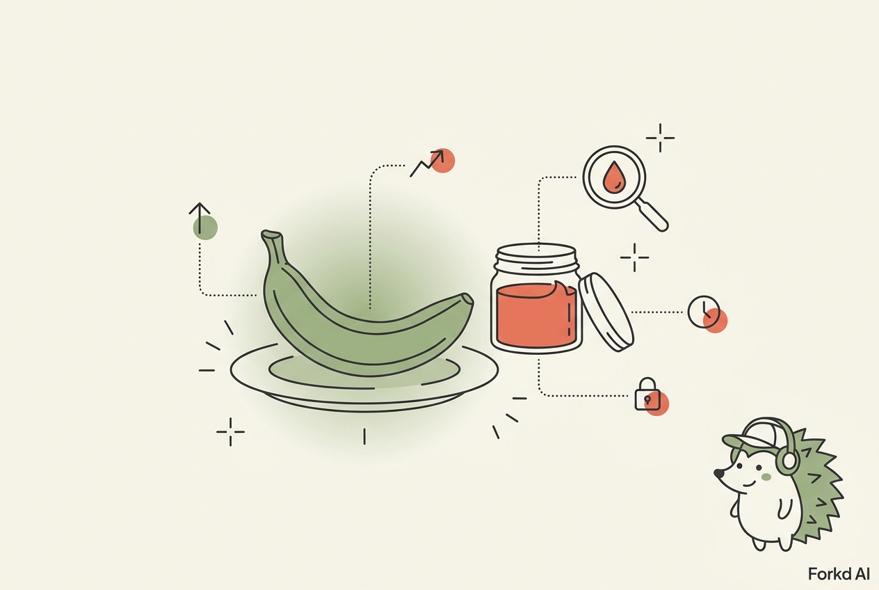 Banana calories and nutrition