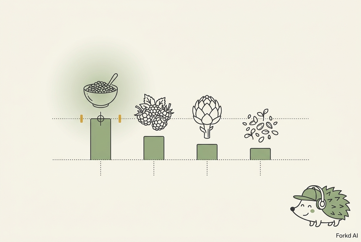 Foods High in Fiber: What 30 Grams a Day Looks Like on a Real Plate