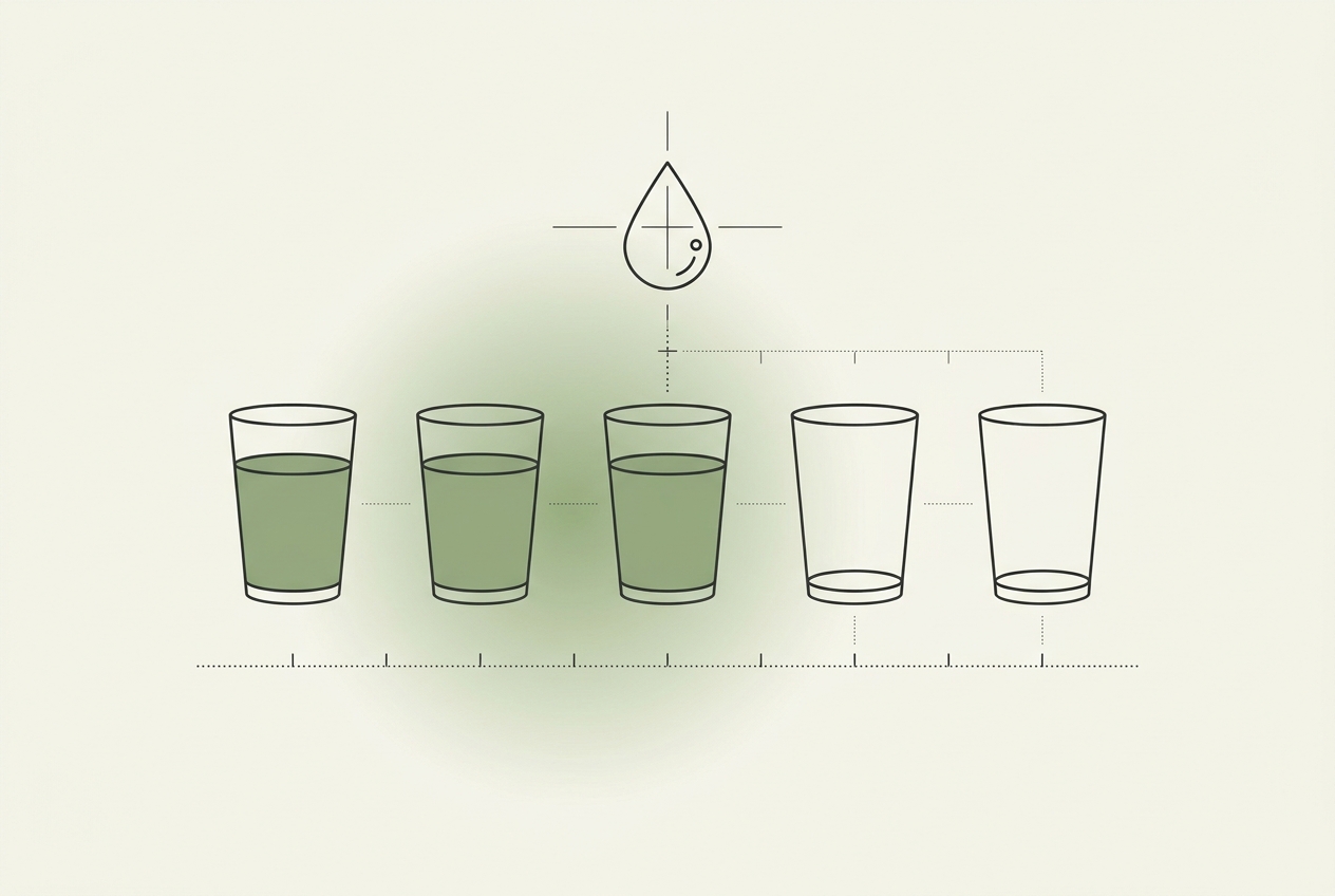 How Much Water Should You Actually Drink? The Formula That Replaces '8 Glasses a Day'